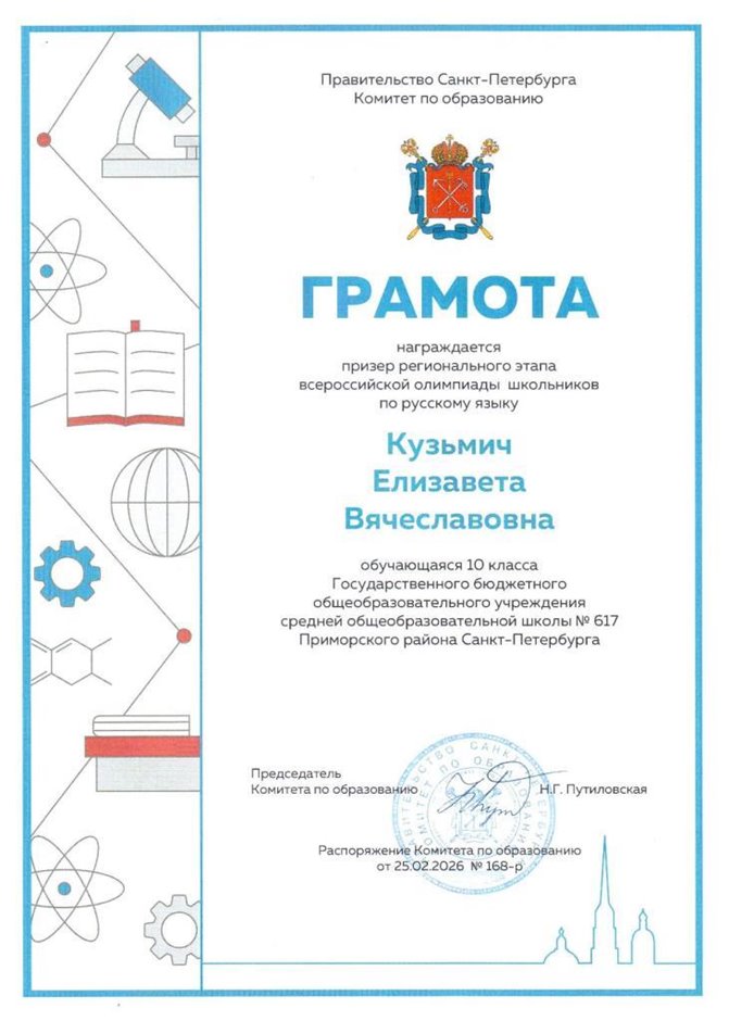 2025-2026 Кузьмич Елизавета 10л ВСОШ русский язык (Климчук О.В.)